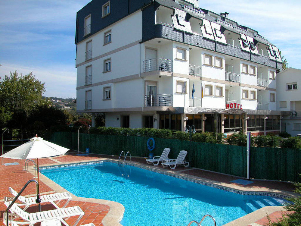 Hotel Pineiro 2 Estrellas Superior Playa de la Lanzada ภายนอก รูปภาพ
